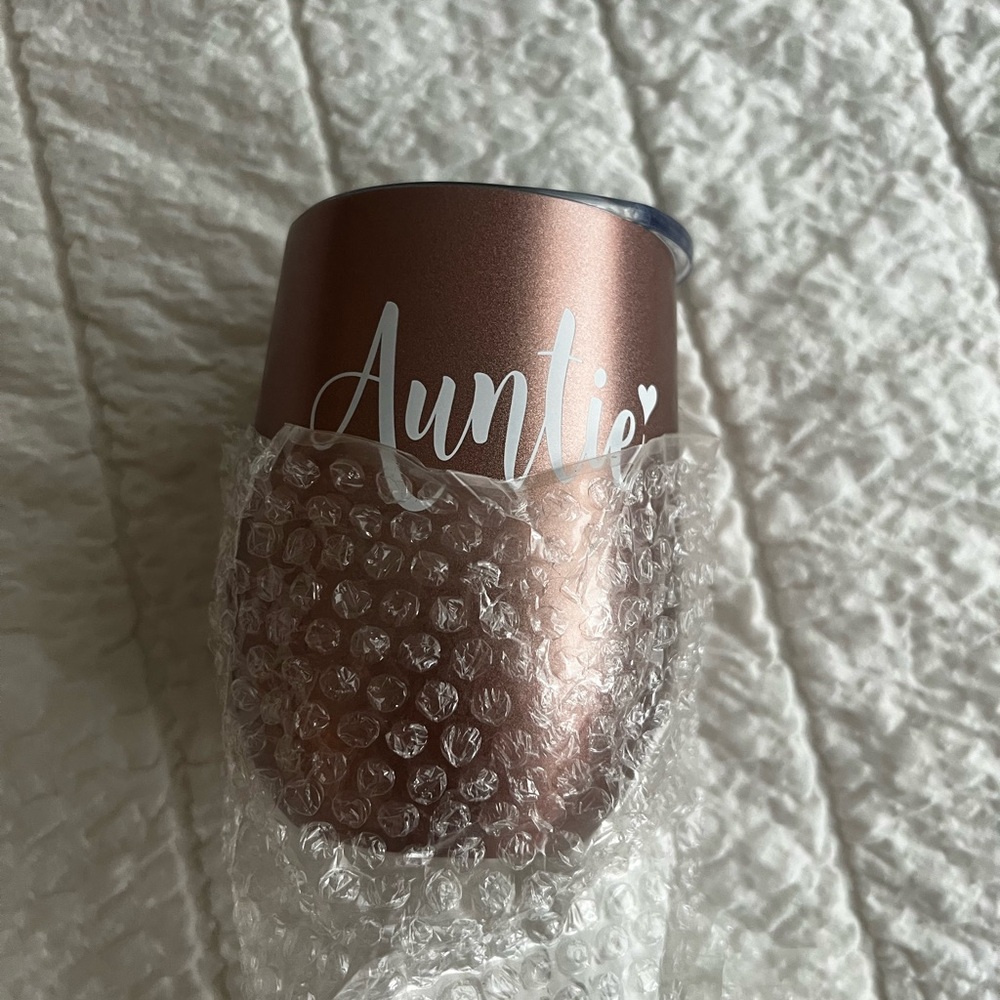Violet and Gale “Auntie” 12oz Wine Tumbler